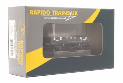 Rapido Trains 928001 2 Plank Dia.1744 Ballast Open in SECR Grey  OO Gauge
