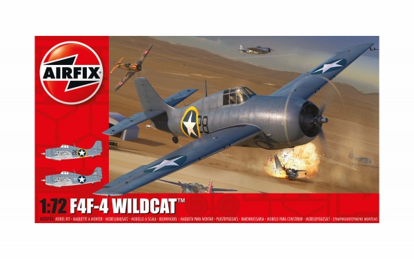 Airfix A02070A 1:72 Grumman F4F-4 Wildcat