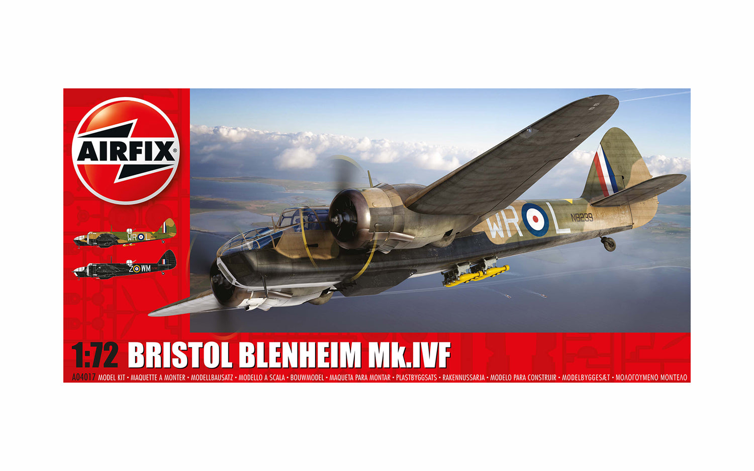 Airfix A04017 1:72 Bristol Blenheim Mk.IVF